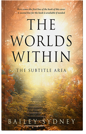 Pre Made Book Cover Brown Tumbleweed