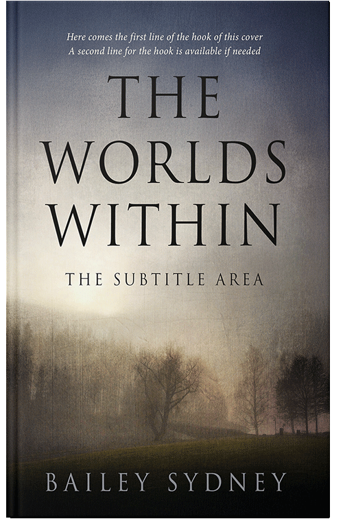 Front view of Premade Nature Book Cover - Nomad