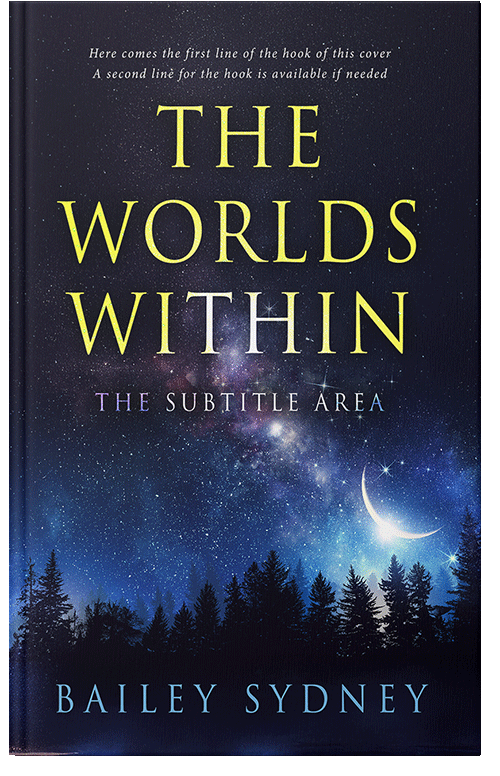 Front view of Premade Science & Nature Book Cover - Ebony