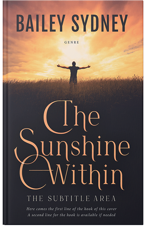 Front view of Premade Self-Improvement & Self-Help Book Cover - Baltic Sea