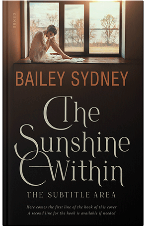 Pre Made Book Cover Coral Reef