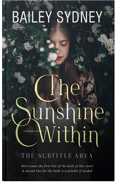 Front view of Premade Teen & Young Adult Book Cover - Woodsmoke