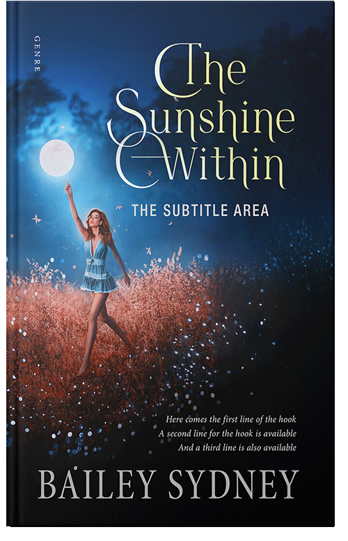 Front view of Premade Fantasy Book Cover - Quicksand