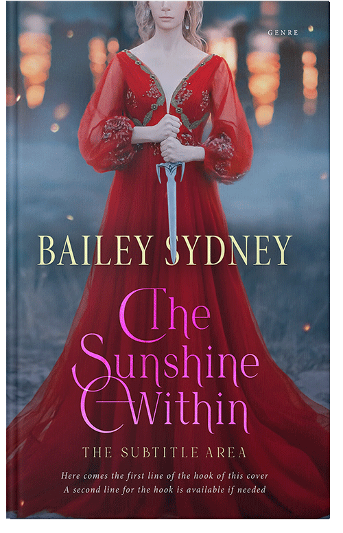 Front view of Premade Fantasy Book Cover - Tawny Port