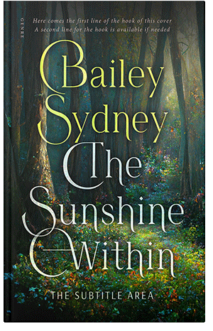 Premade Book Cover Green Kelp