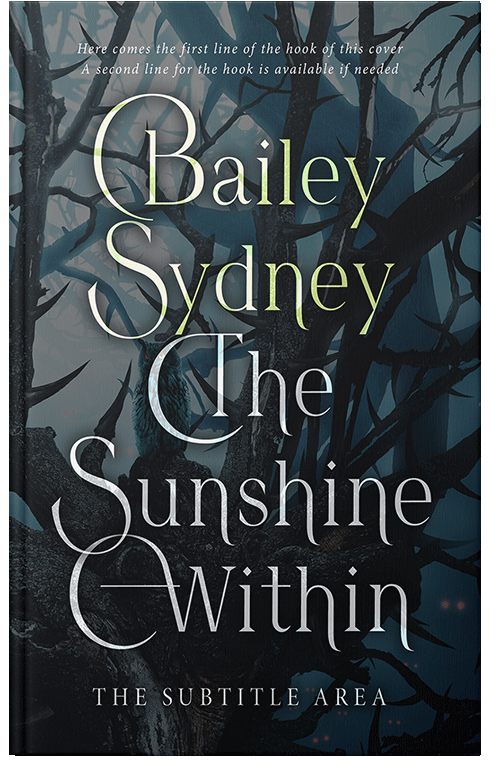 Front view of Premade Fantasy Book Cover - Aztec