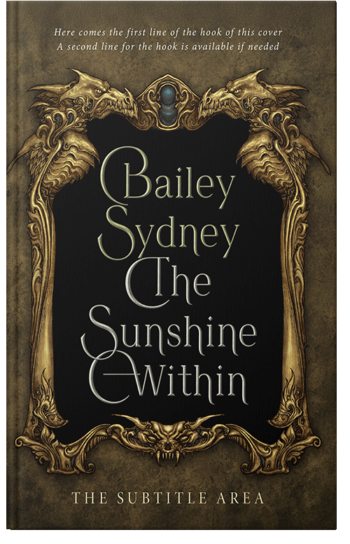 Front view of Premade Fantasy Book Cover - Eternity