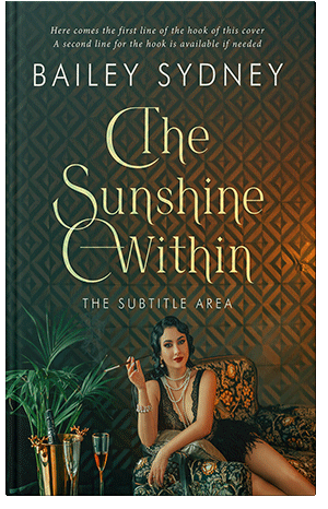 Premade Book Cover Green Kelp - ID 33358