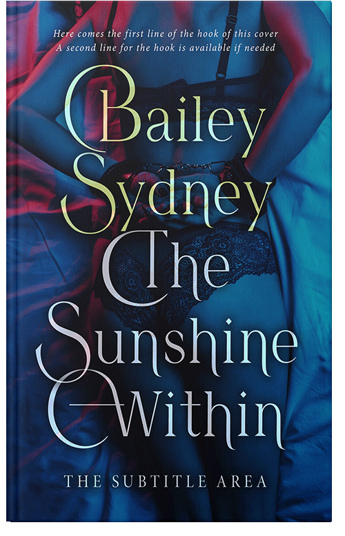 Front view of Premade Erotica Book Cover - Blue Zodiac