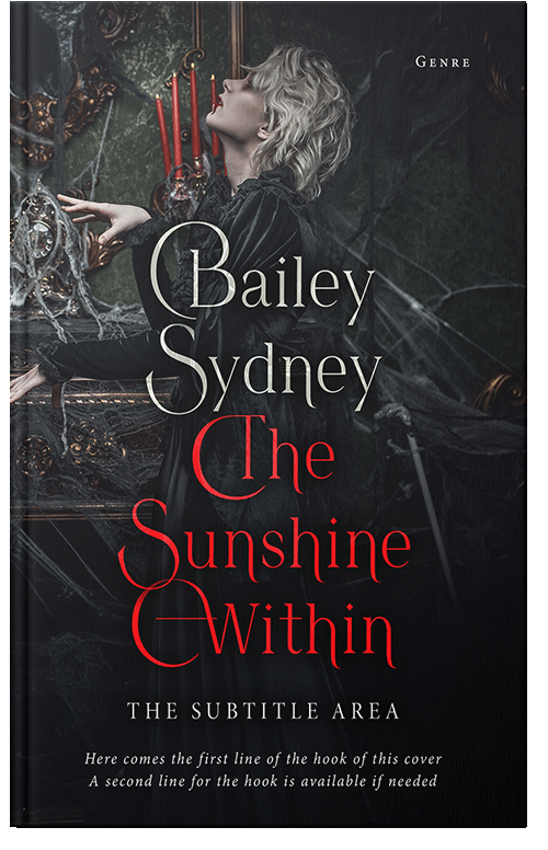 Front view of Premade Mystery & Thriller & Suspense Book Cover - Woodsmoke