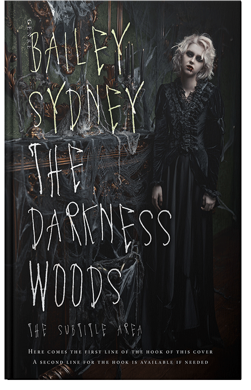 Front view of Premade Mystery & Thriller & Suspense Book Cover - Cod Gray