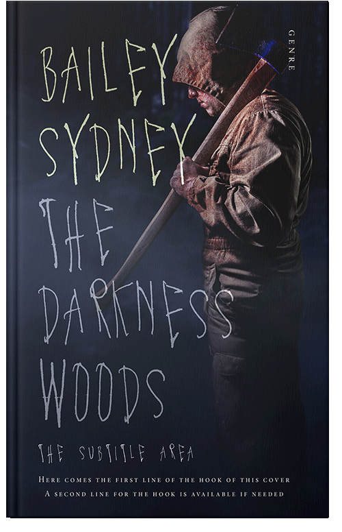 Front view of Premade Mystery & Thriller & Suspense Book Cover - Mirage