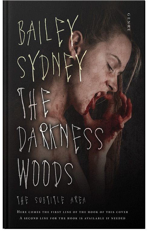 Front view of Premade Horror Book Cover - Night Rider