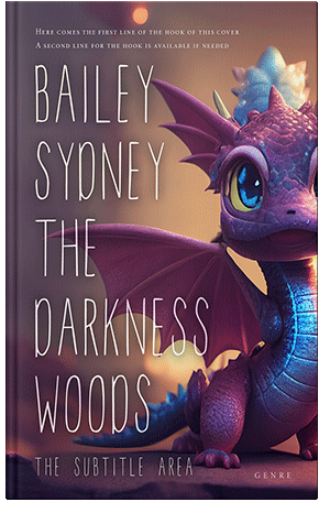 Pre Made Book Cover Livid Brown