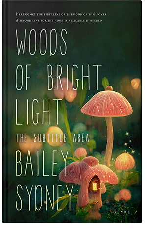 Pre Made Book Cover Antique Brass