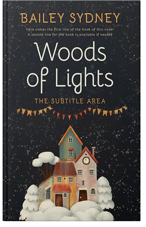 Front view of Premade Children's Book Cover - Akaroa #33403 | BookCoverZone