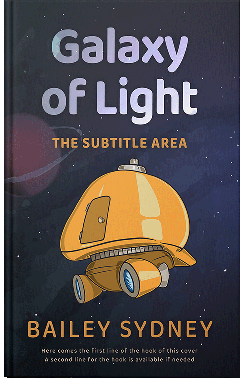 Front view of Premade Science Fiction Book Cover - Unknown