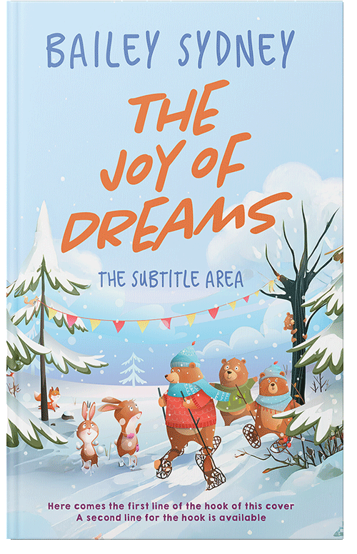 Front view of Premade Children's Book Cover - Link Water