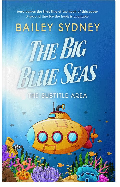 Front view of Premade Children's Book Cover - Akaroa