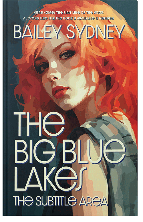 Front view of Premade Teen & Young Adult Book Cover - Muddy Waters