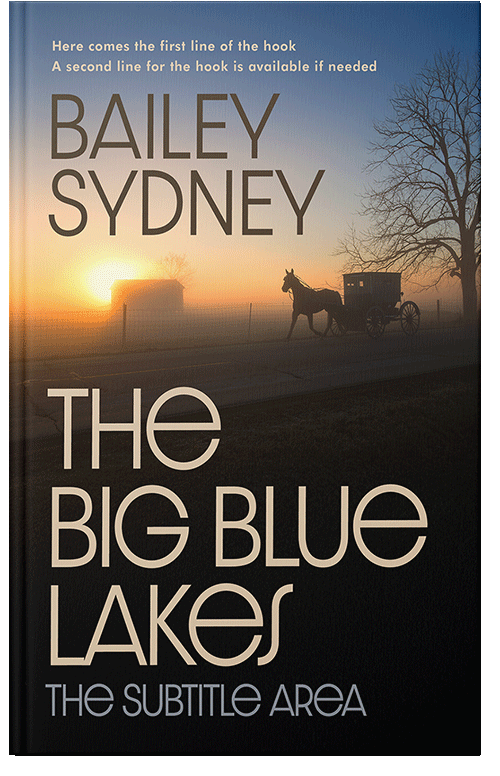 Front view of Premade Historical Book Cover - Cameo