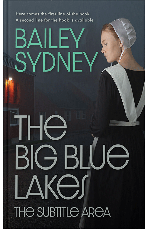 Front view of Premade Mystery & Thriller & Suspense Book Cover - Woodsmoke