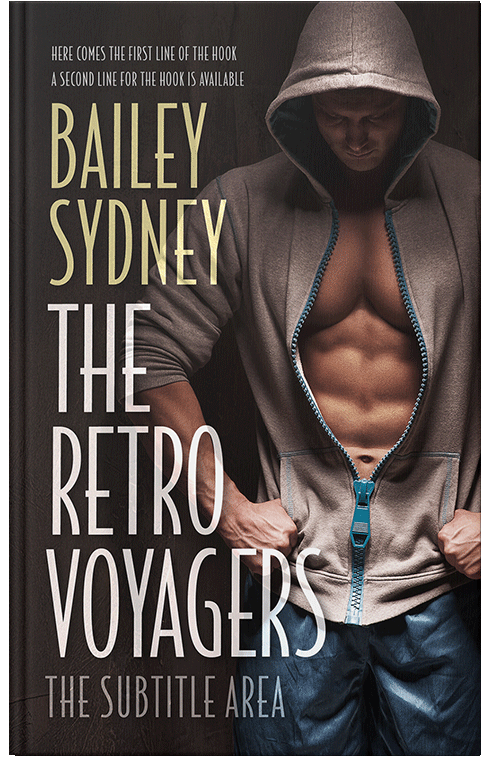 Front view of Premade Erotica Book Cover - Soft Amber