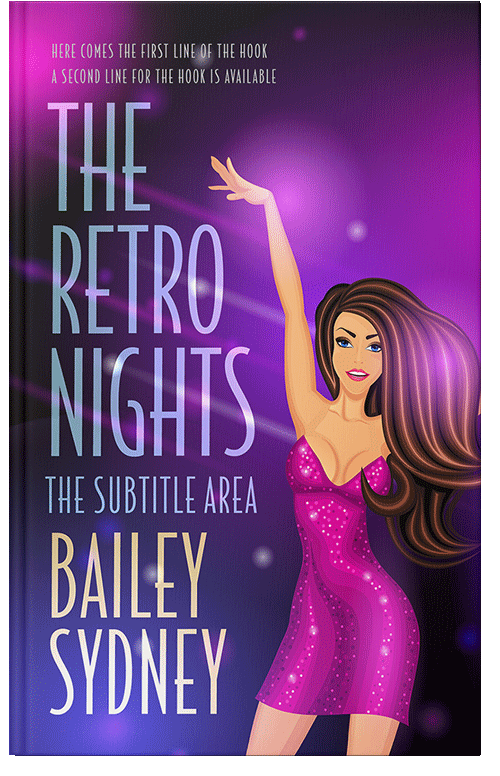 Front view of Valentino #33439 - Premade Chick Lit Book Cover