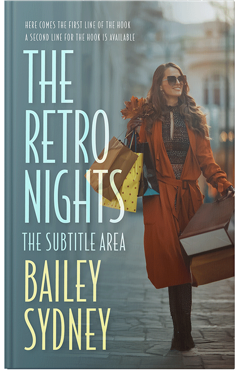 Front view of Premade Chick Lit Book Cover - Sirocco