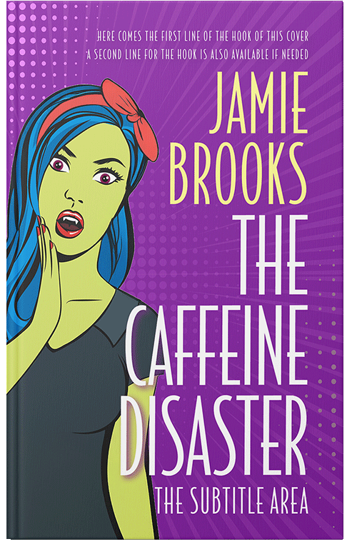 Front view of Premade Surreal Book Cover - Seance