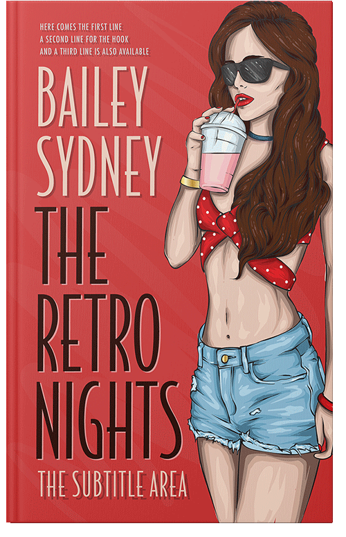 Front view of Premade Teen & Young Adult Book Cover - Flush Mahogany