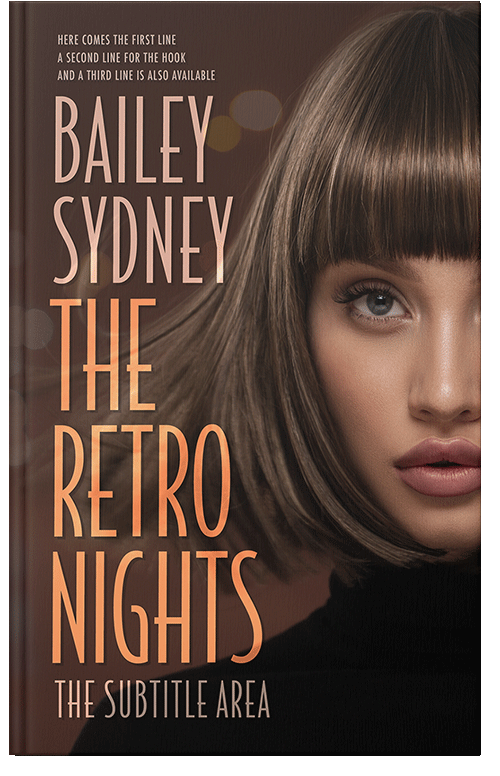 Front view of Premade Chick Lit Book Cover - Eclipse