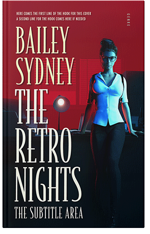 Premade Book Cover Rose Fog