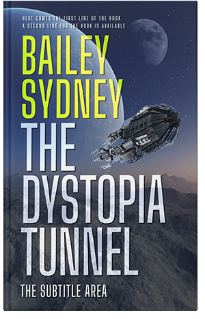 Pre Made Book Cover Pickled Bluewood