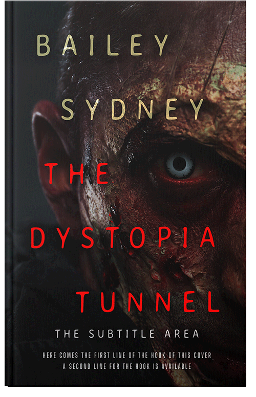 Front view of Premade Apocalyptica Book Cover - Night Rider