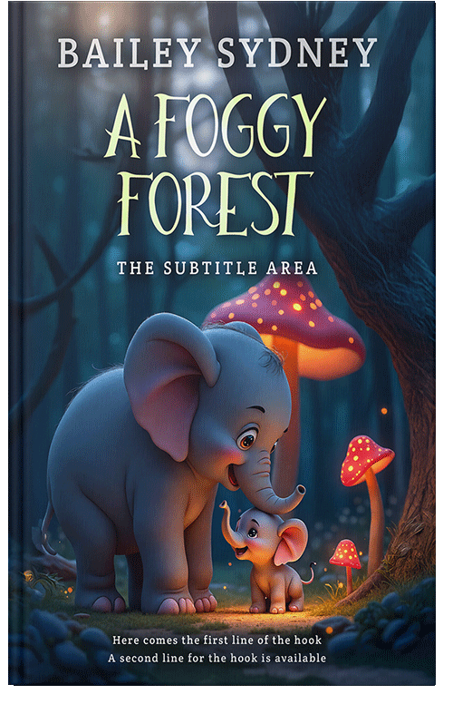 Front view of Premade Fantasy Book Cover - Mirage