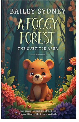 Premade Book Cover Outer Space