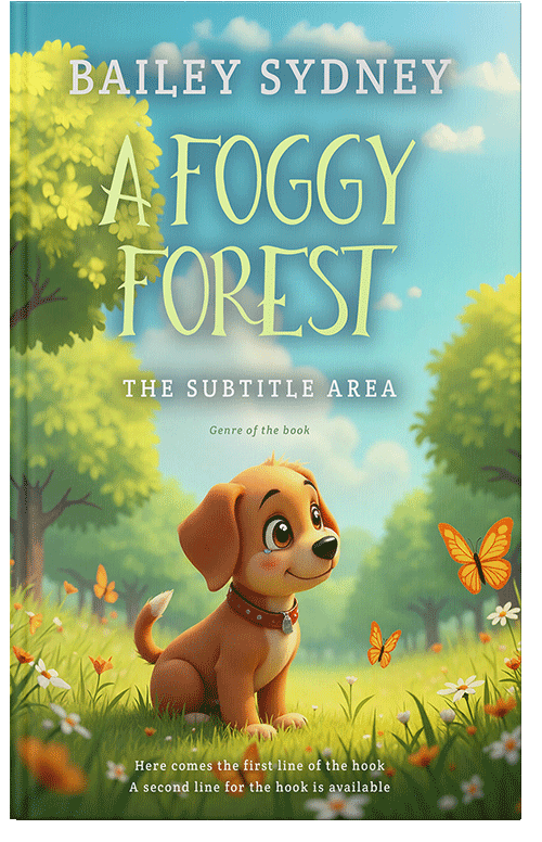 Front view of Premade Nature Book Cover - Husk