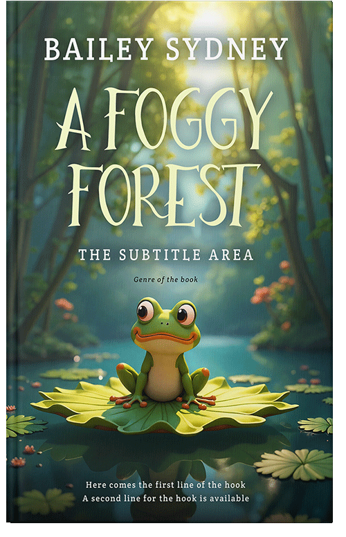 Front view of Premade Nature Book Cover - Tom Thumb