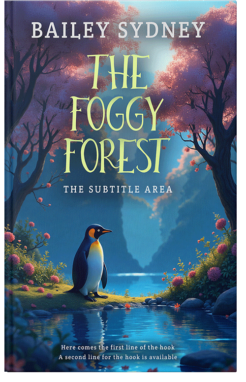 Front view of Premade Nature Book Cover - San Juan