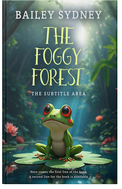 Front view of Premade Fantasy Book Cover - Plantation