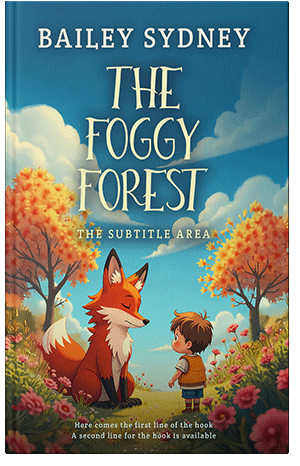 Pre Made Book Cover Blumine