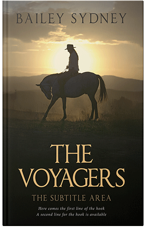 Pre Made Book Cover Brandy