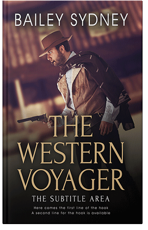 Premade Book Cover Cocoa Brown