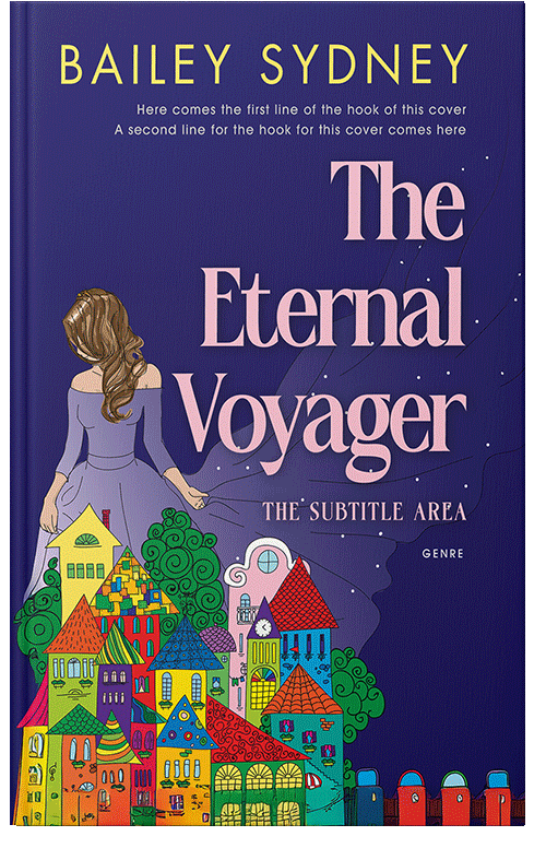 Front view of Premade Fantasy Book Cover - Lucky Point