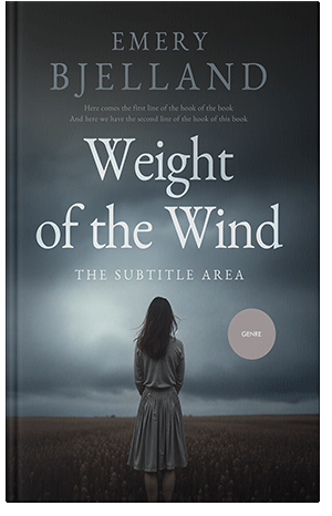 Pre Made Book Cover Outer Space