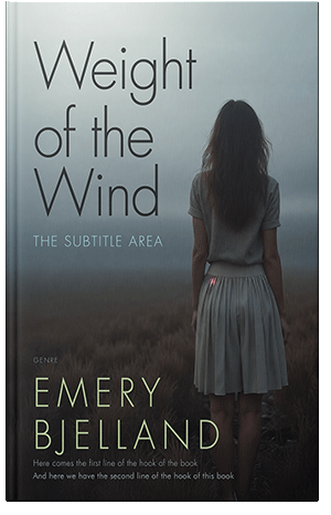 Premade Book Cover Tower Gray