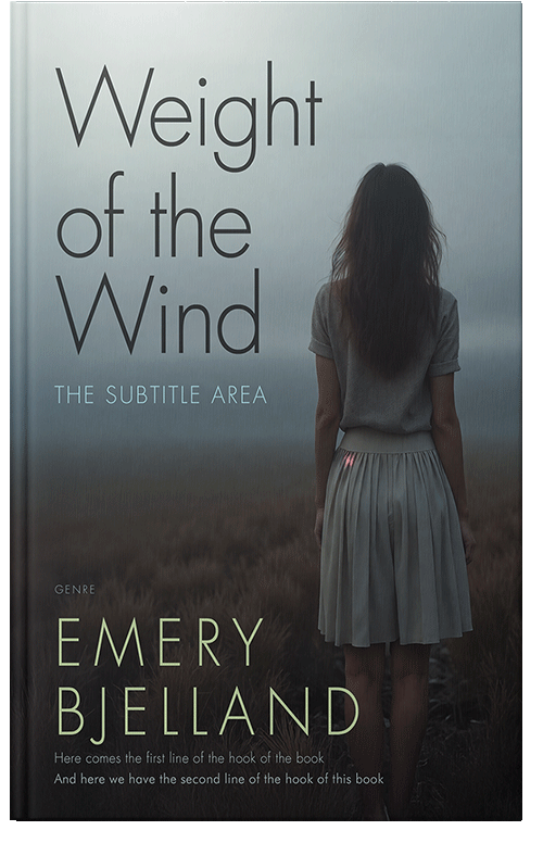 Front view of Premade Mystery & Thriller & Suspense Book Cover - Tower Gray