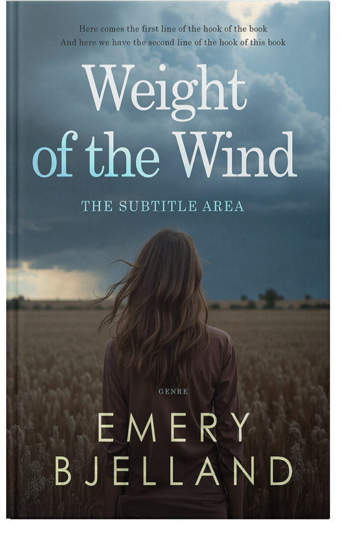 Front view of Premade Literary Fiction Book Cover - Cape Cod