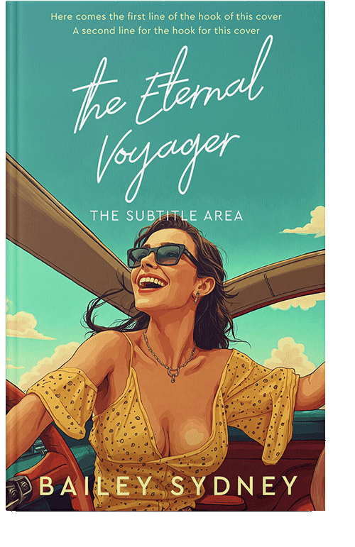 Front view of Premade Travel Book Cover - Keppel